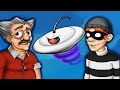 ВОРИШКА БОБ 2 [11] УБЕГАЕМ от ИНОПЛАНЕТНОГО РОБОТА Мульт игра Robbery Bob 2: Double Trouble