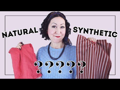NO BURN! How to Tell if a Fabric is Natural or Synthetic Fibre?- Learn the skill to identify