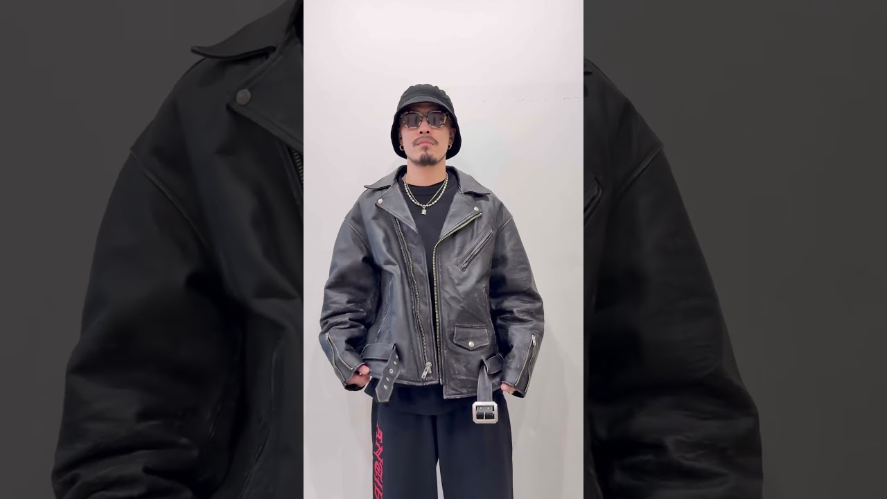 2025.10.3】Antidote Buyers Club / Leather Double Riders Jacket
