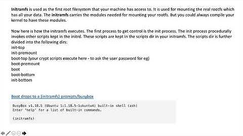 How to Fix ubuntu on initramfs prompt - How to fix initramfs in linux with fsck command