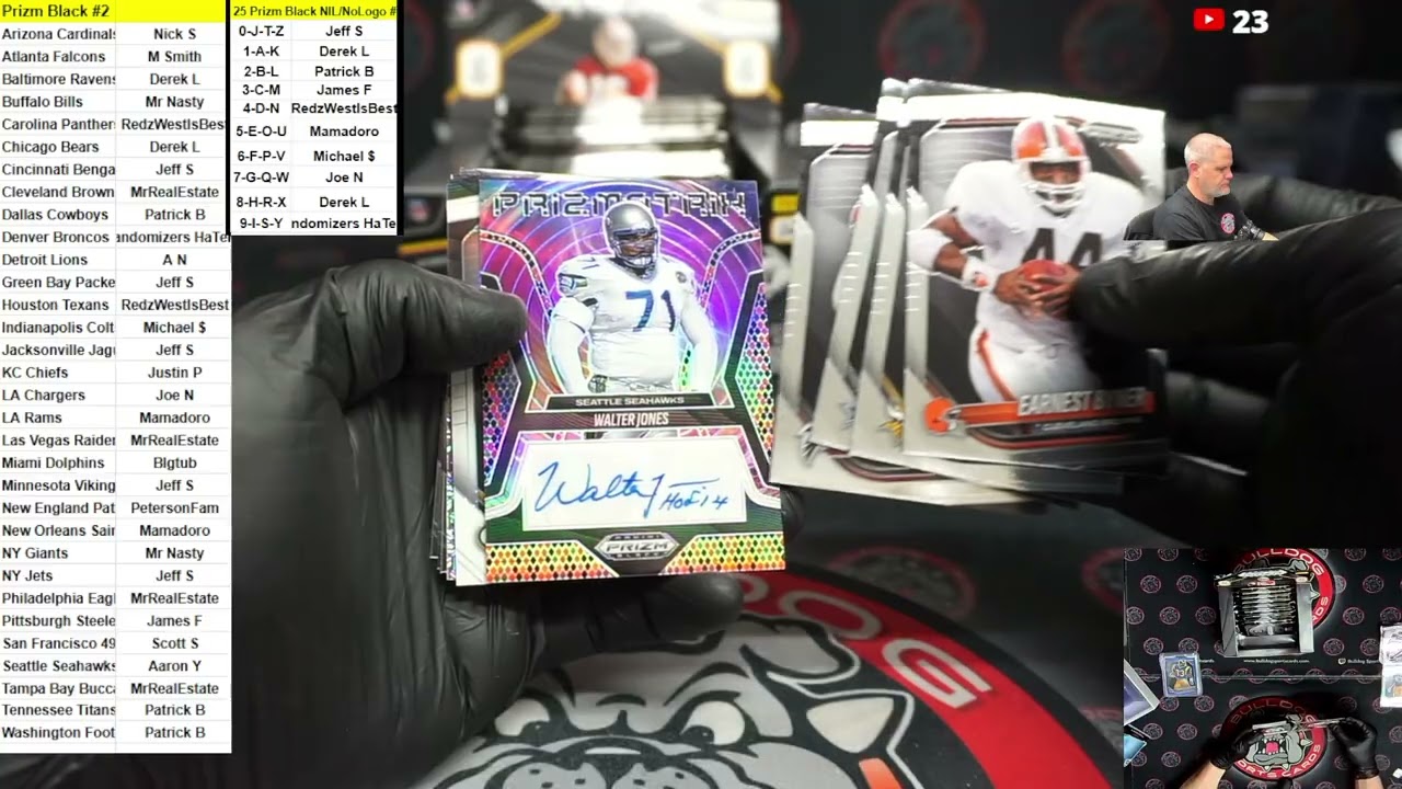 1 Box 2025 Prizm Black RT #2