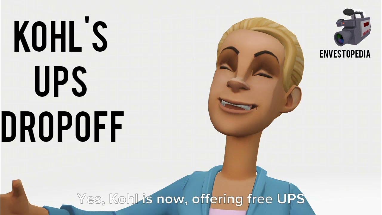 Is Kohl's a UPS Drop Off Drop Off for Amazon Products YouTube