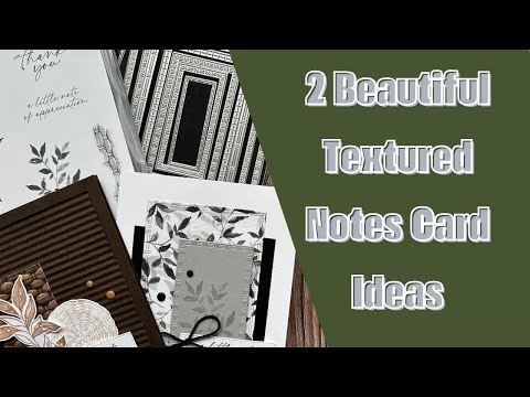 Textured Notes Card
