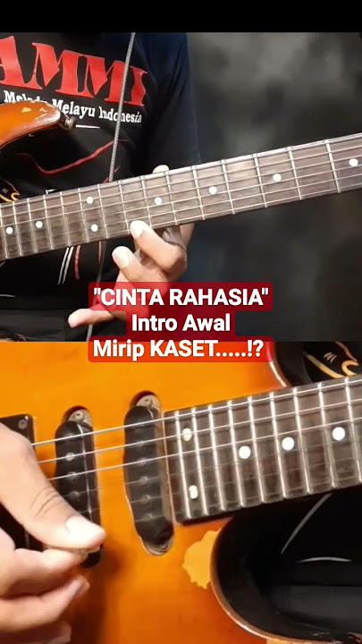 Intro Awal CINTA RAHASIA ‼️ mirip kaset.... ✅