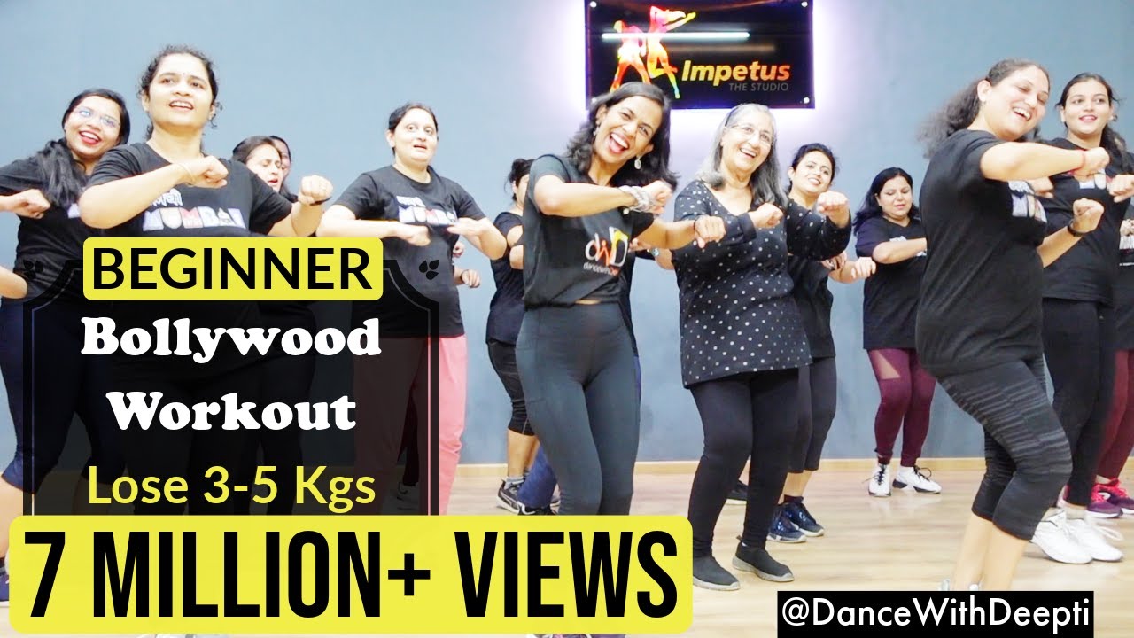 30mins Daily   Beginner Bollywood Dance Workout  Bumro Mix 20 Lose weight 3 5kgs  dancewithdeepti