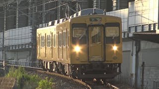 【4K】JR福塩線　普通列車105系電車　ｵｶF-10編成