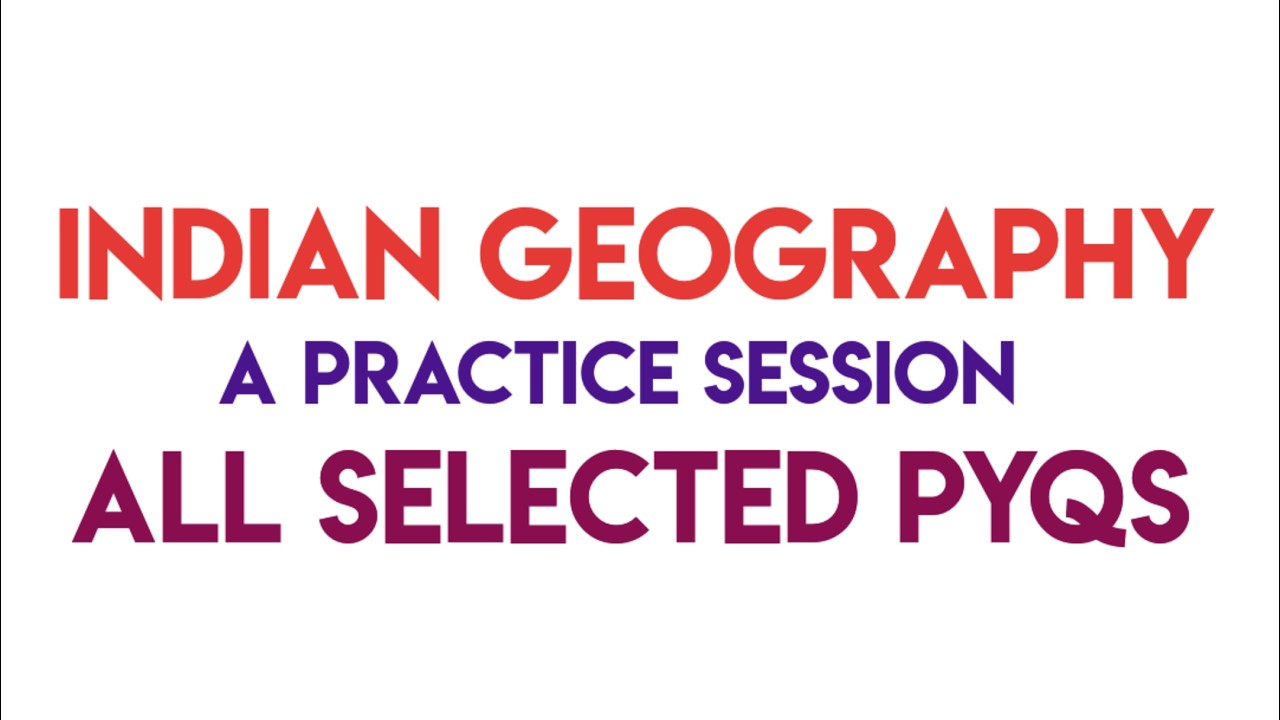 INDIAN GEOGRAPHY || PYQs || #bed_entrance #teachingexams #tgt #rht #jt #cdp