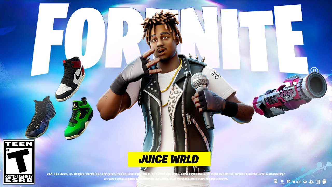 FORTNITE JUICE WRLD UPDATE! (32.11) - YouTube