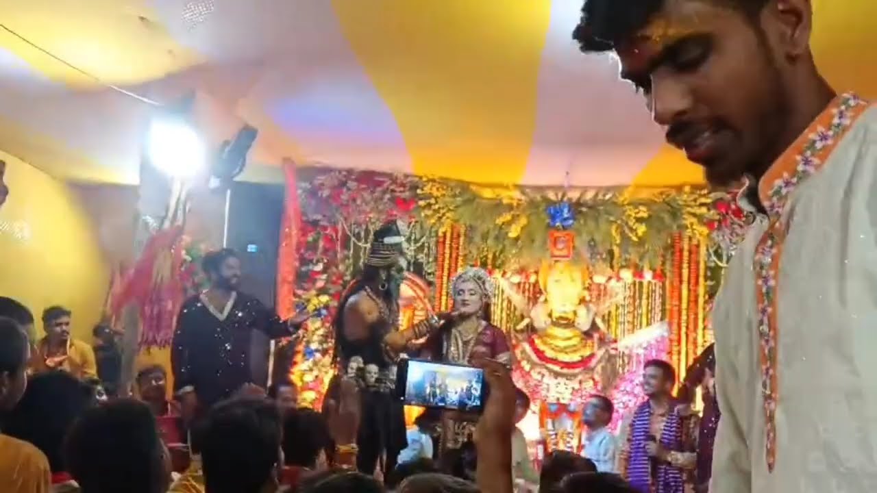  खाटू श्याम जी की भव्य कीर्तन झांकी khatu Shyam Ji Ki Bhavya Kirtan Jhanki हारे के सहारे श्याम झांकी