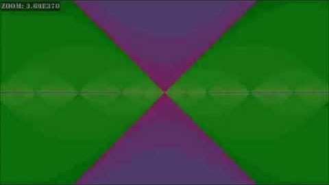 Deepest Zoom Ever NEEDLE WARPED 2^2026 (10^610)