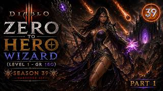 Zero to Hero Wizard (Level 1 - GR 150) Season 39 start  Hardcore SSF Part 1
