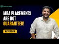 MBA Placements Are NOT Guaranteed! | Mohit Gupta | Dialeducation
