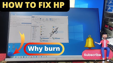Why burn & How to fix hp monitor m22f || Created by Afjal Hossain