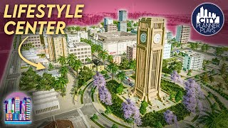 Designing a Modern Suburban Mall or “Lifestyle Center” in Cities Skylines | Verde Beach 93