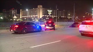 Detroit Public Schools officer hit by car doing donuts