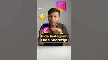 How to Hide Chats on Instagram Without Deleting? #tech #gadgets360 #instagramtips #hide #instatrend