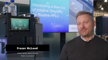 Introducing the Alliance iS HPLC System at Pittcon 2023 │ Interview with Fraser McLeod