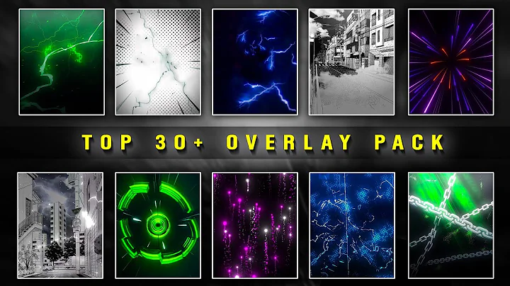 Top 30 Overlay Pack You NEED in 2025! 🔥 (Free Download!)