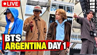 BTS Soundcheck in Argentina 🇦🇷 | ARIRANG Concert at La Plata 2026