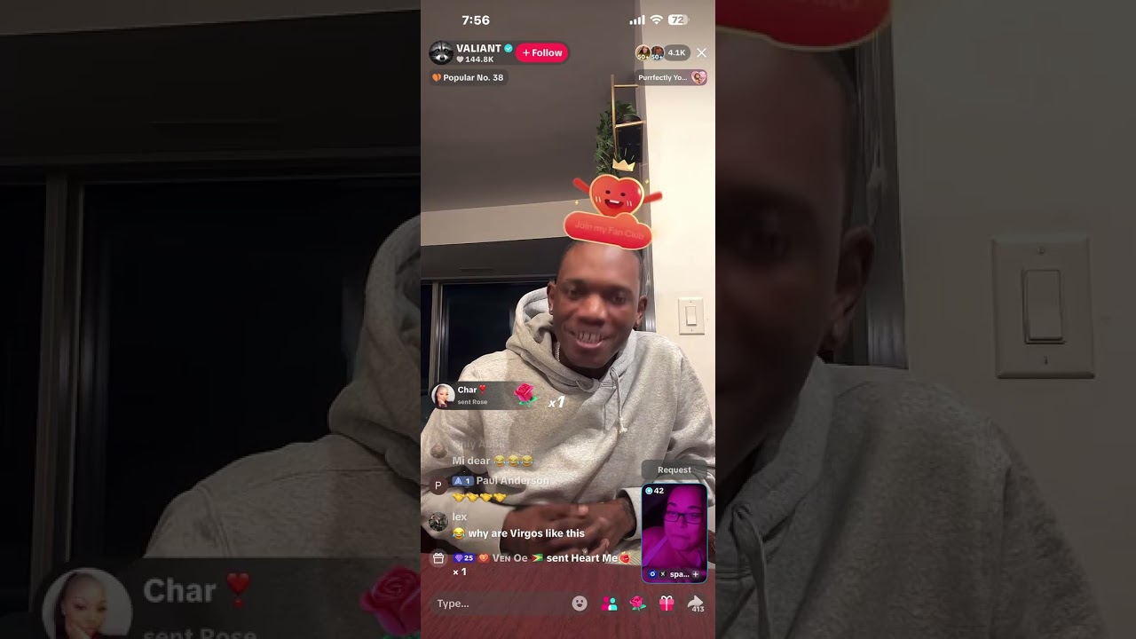 VALIANT HAVE LADIES SPILLING THEIR $£x  LIFE ON VALENTINES DAY#tiktok #live #valentinesday 