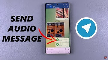 How To Send Audio Message In Telegram