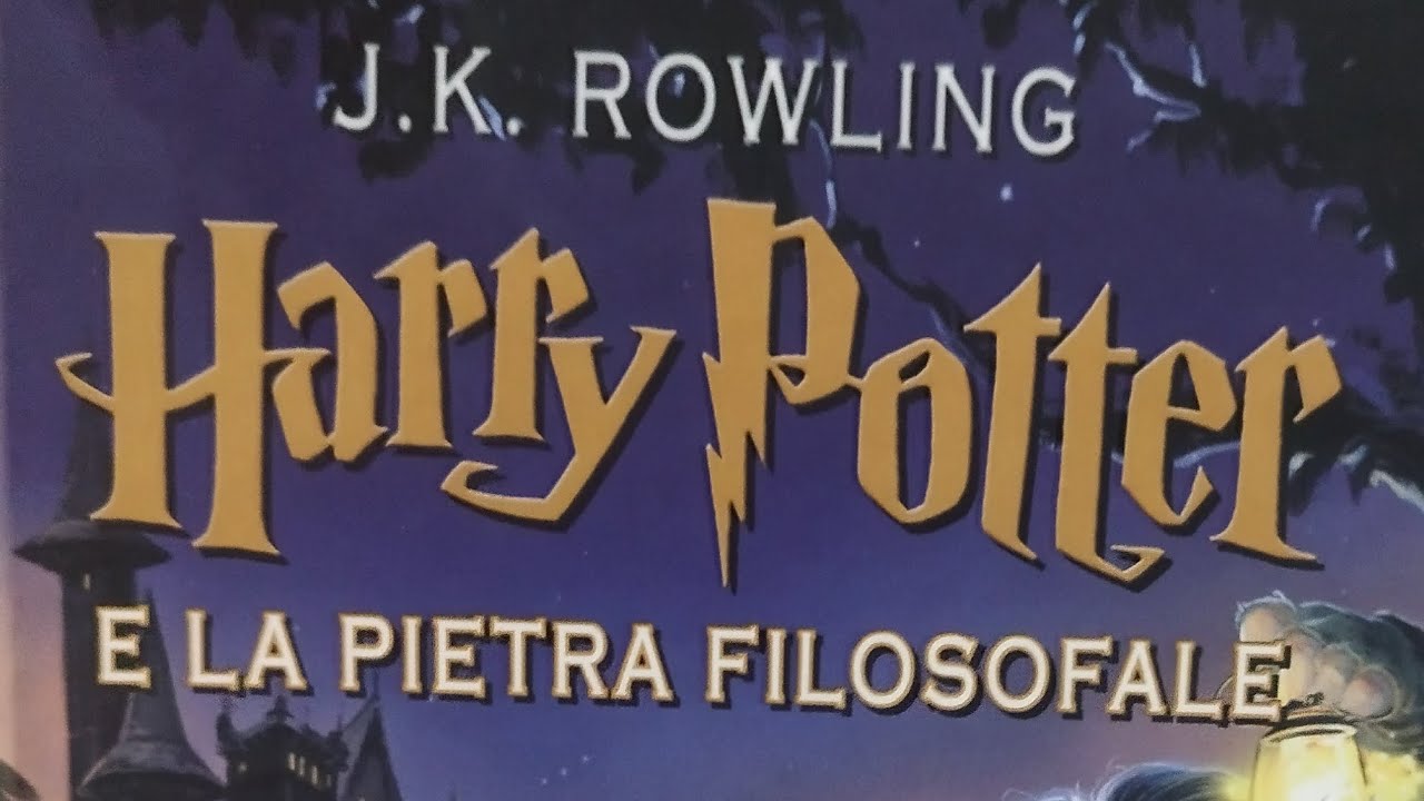 Il mio nuovo libro # Harry Potter e la pietra filosofale # J.K. Rowling