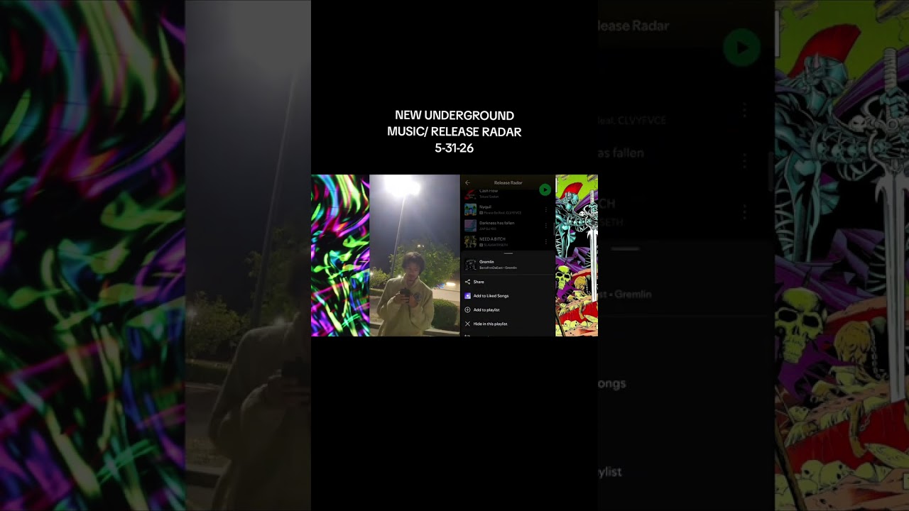 Underground Music/ Release Radar 5-31-26 / Listen to ‪@xxplicit‬