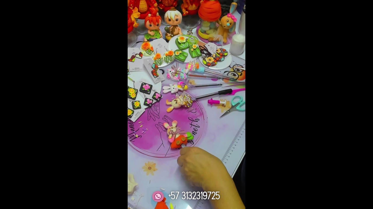 Decoracio de Boligrafos en Porcelana Fria (En Vivo)