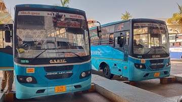 GSRTC 2 Luxury 2×2 Bus Departure At Ranip Bus Port