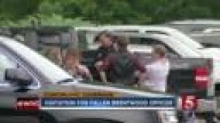 Visitation service held for fallen Officer Destin Legieza