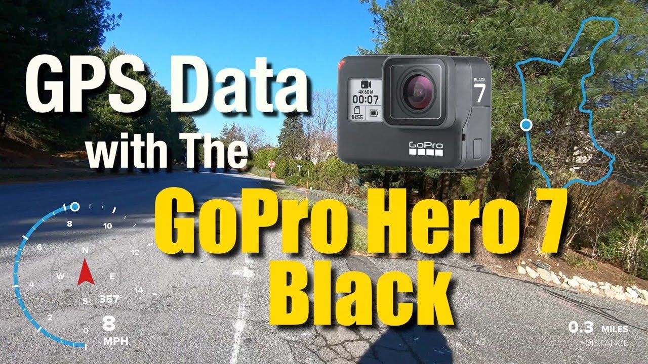 Kondensere Permanent Kano GPS Data with GoPro Hero 7 Black - YouTube