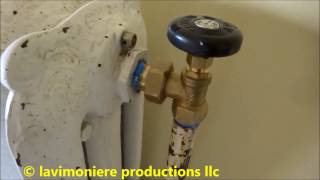 hydronic heating / leaking castiron radiator valve replaced
