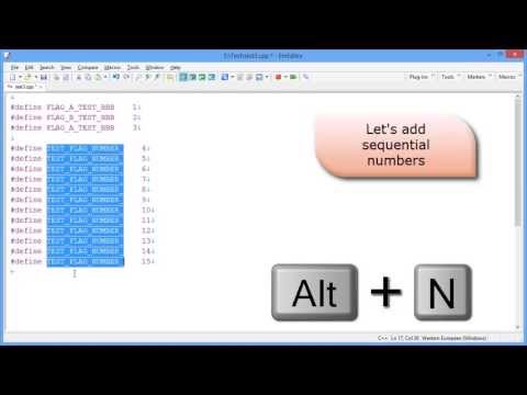 EmEditor v13 Multiple Selections (HD)
