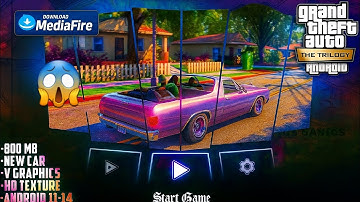 GTA San Andreas Remastered Mobile Graphics Modpack | Support All Android Devices 😱 #gta #gtasa