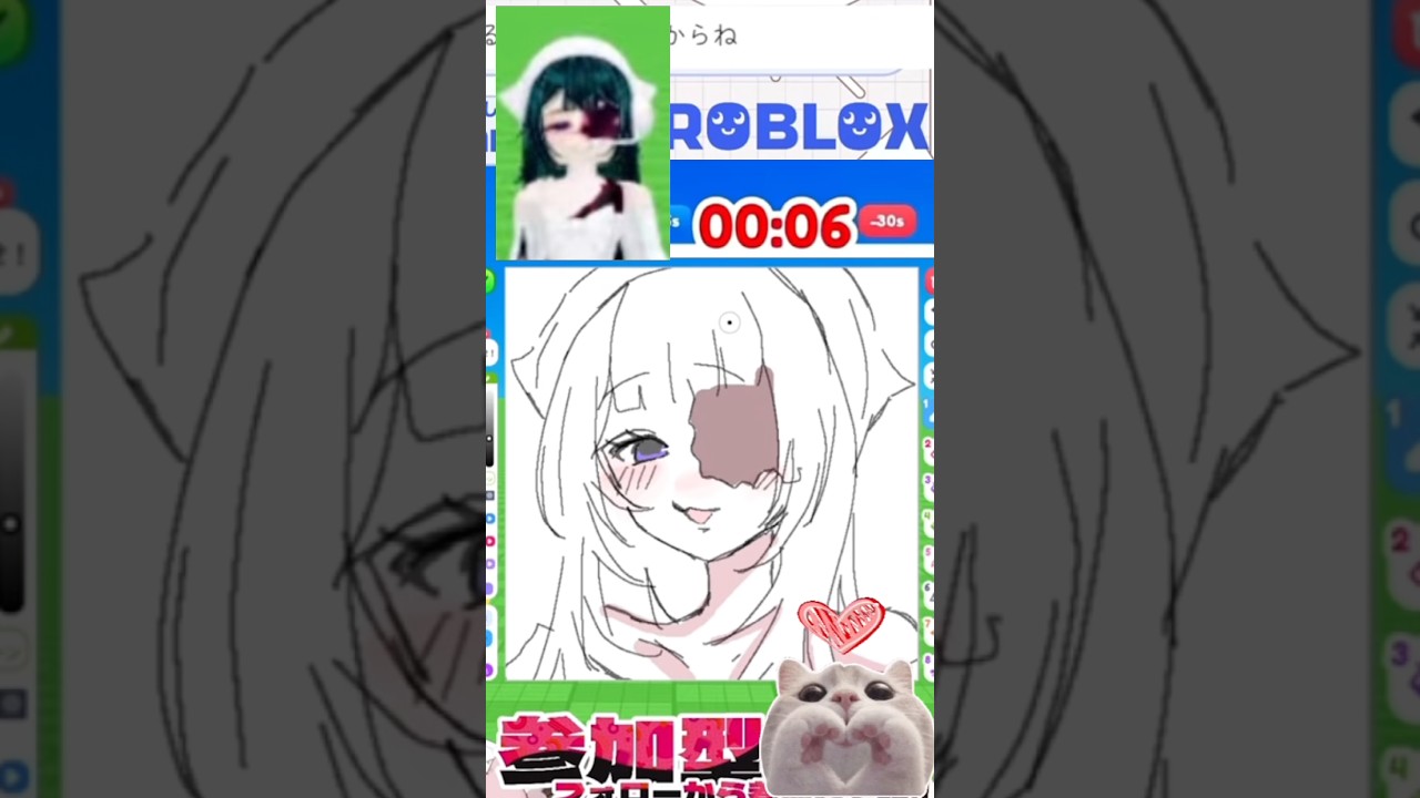 5分描きッッ!!!!皆お絵描き好き〜ッ??#vtuber #shorts #shortvideo #minecraft #subscribe #robloxっ