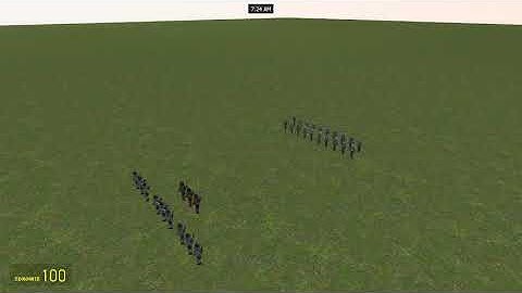 Combine soldiers vs Rebels [Gmod battles]