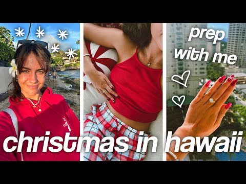 prep with me for christmas in hawaii || living alone diaries 🎄⭐️