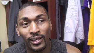 Metta World Peace says he grew up with roaches as friends