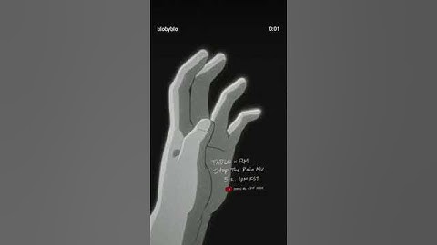 TABLO X RM "STOP THE RAIN " MV rm#kimnamjoon#bts #btsarmy #kpop#pop