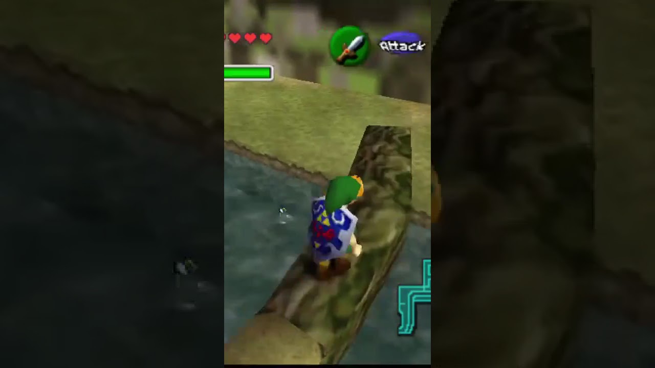 I didn't know this was possible #ocarinaoftime #Zelda #shorts