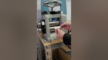 First try with my new Durston Olivia Rolling mill