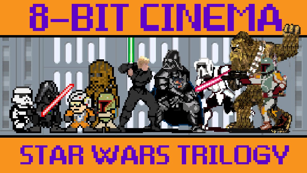 Star Wars Original Trilogy - 8 Bit Cinema - YouTube