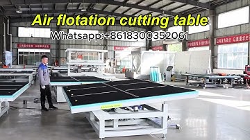 Air floating table，Flip table, loading glass cutting table