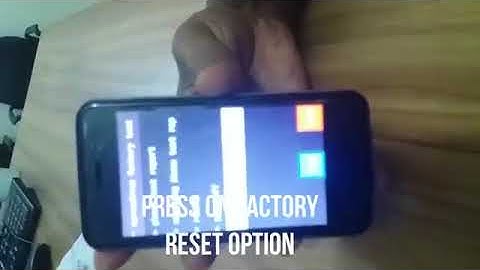 Walton phone hard reset Remove pattern and lock