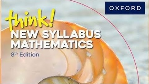 Think! New Syllabus Mathematics Book  2 (Exercise 11C, Question 4) 📚