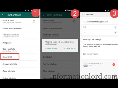 Switching from android to iphone and want restore whatsapp chat iphone, easy guide take backup of via email step by ...