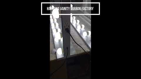 72 hours aging test for LED mirror  @hansong