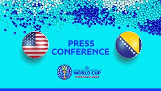 USA v Bosnia and Herzegovina - Press Conference