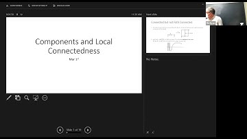 Components and Local Connectedness