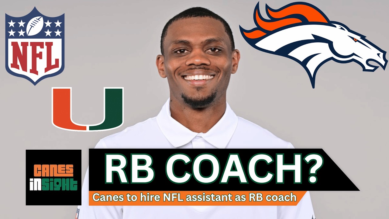 NEW RB COACH? | Miami Hurricanes set to hire Bronco's Favian Upshaw